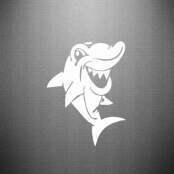 Наклейка Акулка - PrintSalon