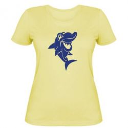 Женская футболка Акулка - PrintSalon