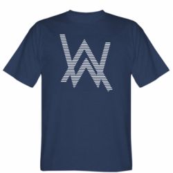Чоловіча футболка Stedman Alan Walker logo stripes-PrintSalon Чоловіча футболка Stedman Alan Walker logo stripes
