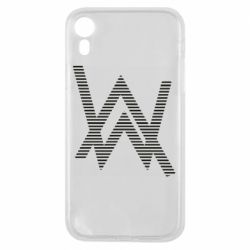 Чехол для iPhone XR Alan Walker logo stripes - PrintSalon