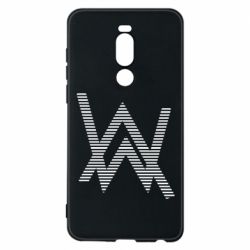 Чехол для Meizu Note 8 Alan Walker logo stripes - PrintSalon