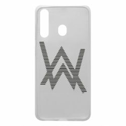 Чехол для Samsung A60 Alan Walker logo stripes - PrintSalon
