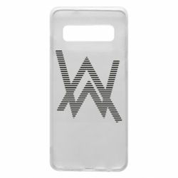 Чехол для Samsung S10 Alan Walker logo stripes - PrintSalon