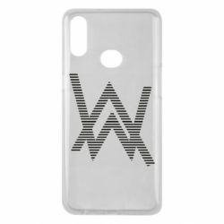 Чехол для Samsung A10s Alan Walker logo stripes - PrintSalon