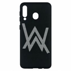 Чехол для Samsung M30 Alan Walker logo stripes - PrintSalon