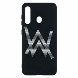 Чехол для Samsung M40 Alan Walker logo stripes - PrintSalon