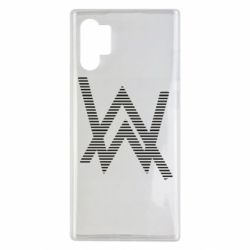 Чехол для Samsung Note 10 Plus Alan Walker logo stripes - PrintSalon