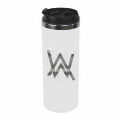 Термокружка Alan Walker logo stripes - PrintSalon