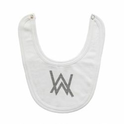 Слюнявчик  Alan Walker logo stripes - PrintSalon