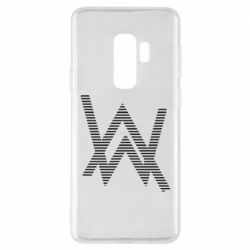 Чехол для Samsung S9+ Alan Walker logo stripes - PrintSalon