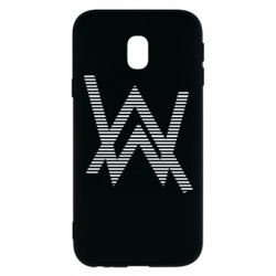 Чехол для Samsung J3 2017 Alan Walker logo stripes - PrintSalon