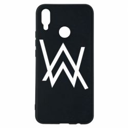 Чехол для Huawei P Smart Plus 2018 Alan Walker logo - PrintSalon