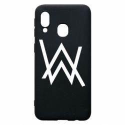 Чехол для Samsung A40 Alan Walker logo - PrintSalon