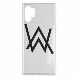 Чехол для Samsung Note 10 Plus Alan Walker logo - PrintSalon