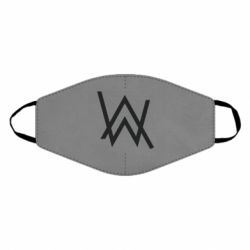 Маска многоразовая Alan Walker logo - PrintSalon