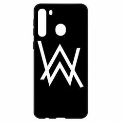 Чехол для Samsung A21 Alan Walker logo - PrintSalon