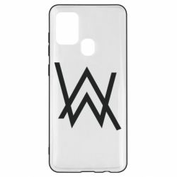 Чехол для Samsung A21s Alan Walker logo - PrintSalon