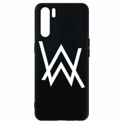 Чехол для Oppo A91/Reno3 Alan Walker logo - PrintSalon