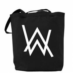 Эко-сумка Alan Walker logo - PrintSalon