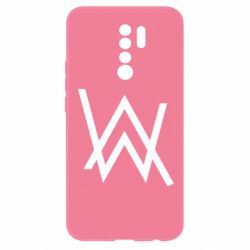 Чехол для Xiaomi Redmi 9 Alan Walker logo - PrintSalon