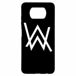 Чехол для Xiaomi Poco X3 Alan Walker logo - PrintSalon