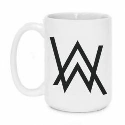 Чашка 420ml Alan Walker logo - PrintSalon