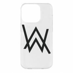 Чехол для iPhone 14 Pro Alan Walker logo - PrintSalon