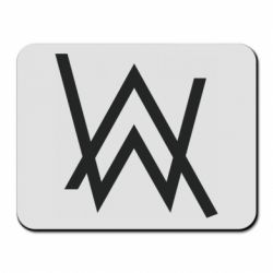 Коврик для мыши Alan Walker logo - PrintSalon