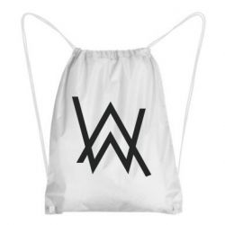 Рюкзак-мешок Alan Walker logo - PrintSalon
