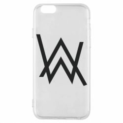Чехол для iPhone 6/6S Alan Walker logo - PrintSalon