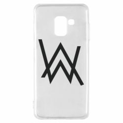 Чехол для Samsung A8 2018 Alan Walker logo - PrintSalon