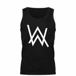 Мужская майка Alan Walker logo - PrintSalon