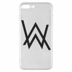 Чехол для iPhone 8 Plus Alan Walker logo - PrintSalon