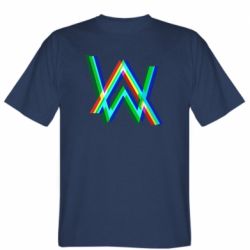 Мужская футболка Stedman Alan Walker multicolored logo - PrintSalon