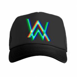 Кепка-тракер Alan Walker multicolored logo - PrintSalon