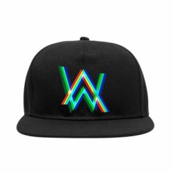 Снепбек Alan Walker multicolored logo - PrintSalon