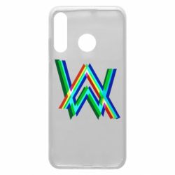 Чехол для Huawei P30 Lite Alan Walker multicolored logo - PrintSalon