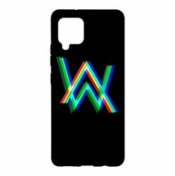Чехол для Samsung A42 5G Alan Walker multicolored logo - PrintSalon