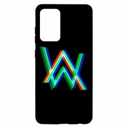Чехол для Samsung A52 5G Alan Walker multicolored logo - PrintSalon