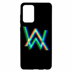 Чехол для Samsung A72 5G Alan Walker multicolored logo - PrintSalon
