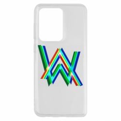 Чехол для Samsung S20 Ultra Alan Walker multicolored logo - PrintSalon
