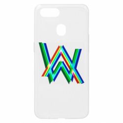 Чехол для Oppo A5s/A12 Alan Walker multicolored logo - PrintSalon