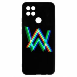Чехол для Oppo A15s/A15 Alan Walker multicolored logo - PrintSalon