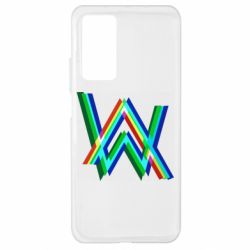 Чехол для Xiaomi Mi 10T/10T Pro Alan Walker multicolored logo - PrintSalon