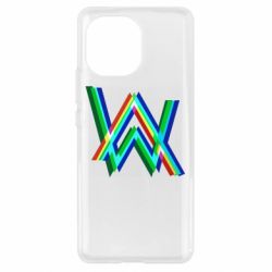 Чехол для Xiaomi Mi11 Alan Walker multicolored logo - PrintSalon