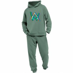 Детский костюм Alan Walker multicolored logo - PrintSalon