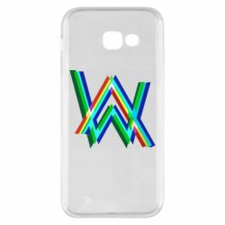 Чехол для Samsung A5 2017 Alan Walker multicolored logo - PrintSalon