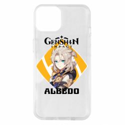 Чохол для iPhone 14 Albedo Genshin Impact - PrintSalon