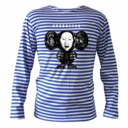 Тельняшка с длинным рукавом Альбом Чебурашка - PrintSalon