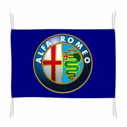 Флаг ALFA ROMEO - PrintSalon